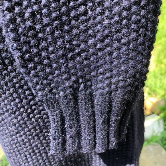 Banana republic navy knit duster sweater - Picture 5 of 8